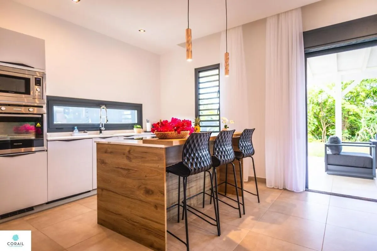 Villa Le Dattier, Neuve De Standing Proche Plage Saint-Francois